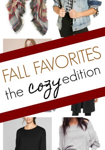 Fall Favorites - The Cozy Edition