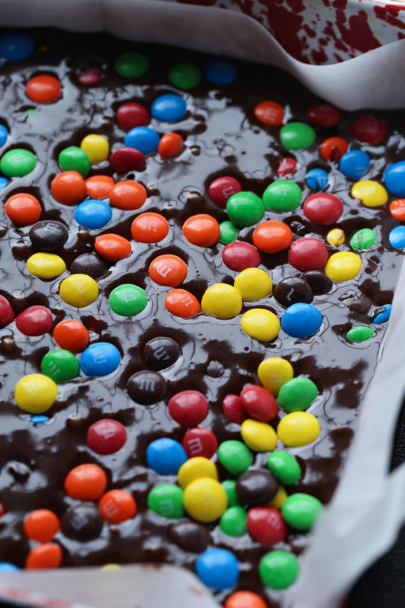 How To Make M&Ms Brownies